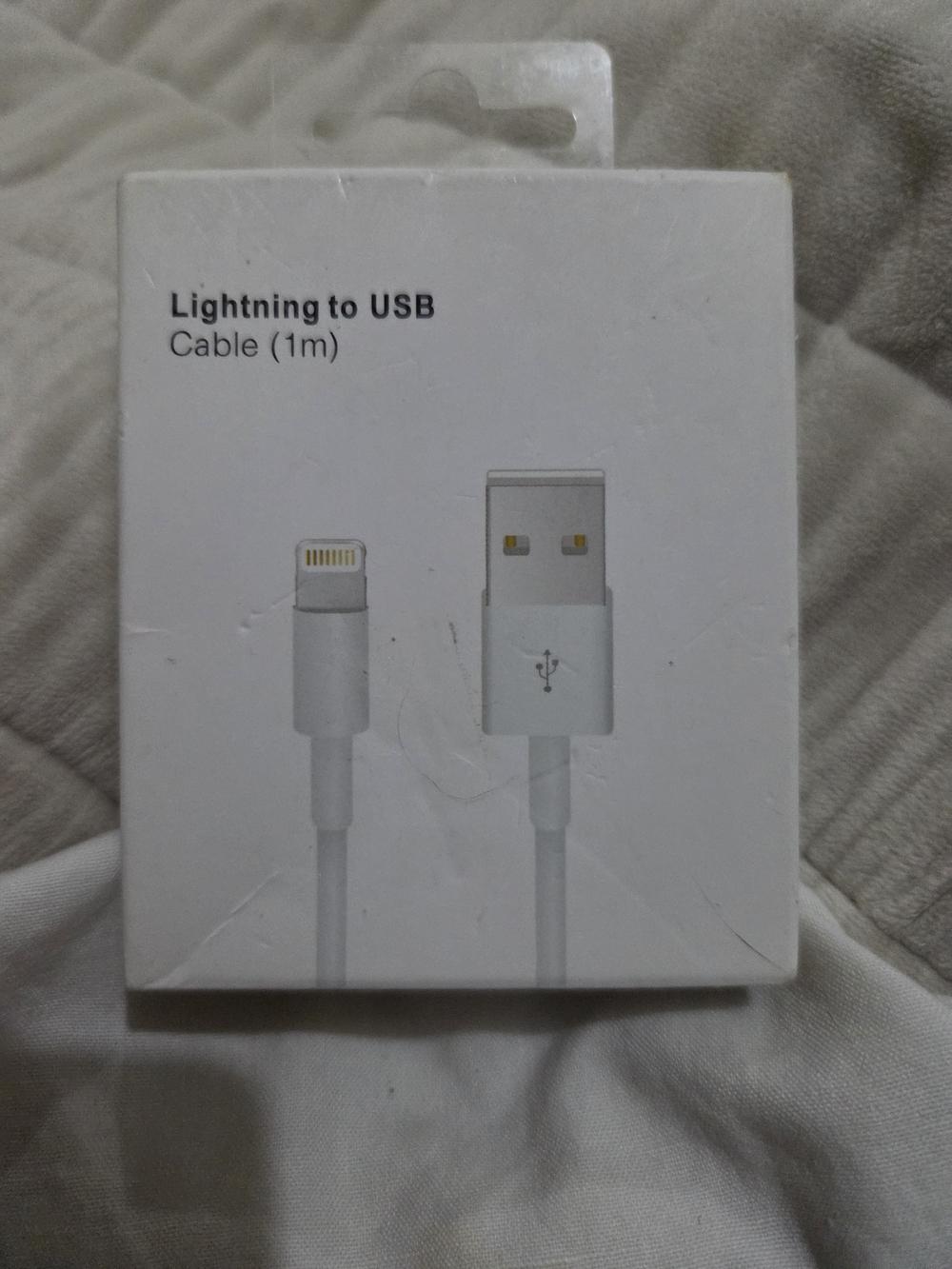 White Lightning to USB Cable (1m)